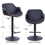 Black Bar Stools 1