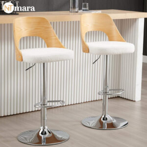 white leather bar stools 3